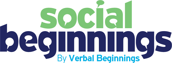 social beginnings by verbal beginnings logo for building social skills