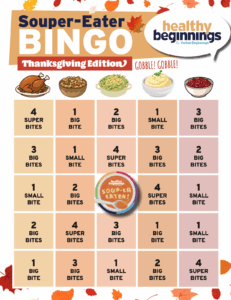 thanksgiving bingo